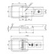 Замок ексцентриковий SPP ZB-07 173 х 56 мм 20512