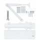 Дотягувач накладний RYOBI DS-4550 White STD_HO_ARM до 200кг (RY27000005101)