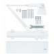 Дотягувач накладний RYOBI DS-4550P White PRL_HO_ARM до 200кг (RY27000005127)