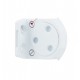 Дотягувач накладний RYOBI DS-2550 Glossy White STD_HO_ARM до 80кг (RYO7000013189)