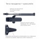 Дотягувач накладний RYOBI *8800 8803 GREY_ANTHRACITE UNIV_ARM EN_2/3 65кг 965мм FIRE