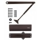 Дотягувач накладний RYOBI *1500 D-1554 DARK_BRONZE STD_ARM EN_2/3/4 до_80кг 1100мм FIRE