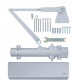 Дотягувач накладний RYOBI DS-4550T Silver SLD_HO_ARM до 80кг (RY27000005133)