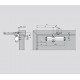 Доводчик дверний DORMA TS 77 EN3 до 60 кг до 1100 мм з ножицями колір коричневий