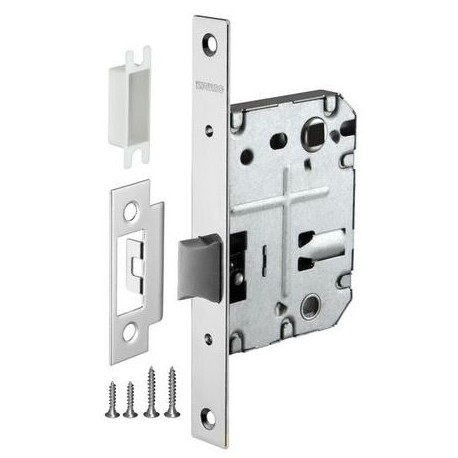 Защелка врезная Fuaro (Фуаро) PLASTIC P72-50 CP хром