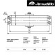 Доводчик дверний Armadillo LY 3 Silver з тягою