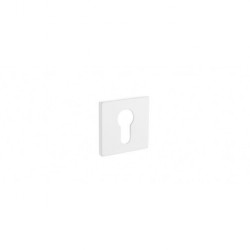 Дверна накладка (розетка) під циліндр Tupai 4049Q 5S PZ Білий матовий