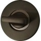 Дверна клямка OZEN WC Firat кругла Чорна (40632512)