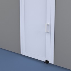 Ножне пристрій для відкривання дверей Нержавіюча сталь (MAS40204)