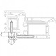 Дверна петля Simonswerk Siku RB 5015 ER MSTS 3D RAL 9005 чорна матова