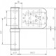 Дверна петля Simonswerk Siku 3D K 4145, 120 kg, 2TLG, F1, срібло