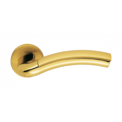 Дверна ручка Colombo Design Milla LC 31 полірована латунь/матове золото (10967)