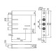 Замок врізний FZB CY-8082 009 (аналог Ельбор 04.02)