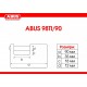 Замок навісний ABUS 98TI/90 плоский ключ