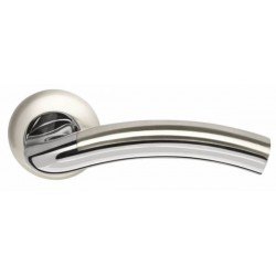 Ручка раздельная Armadillo (Армадилло) Libra LD27-1SN/CP-3 матовый никель/хром TECH (кв. 8х140)