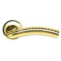 Ручка раздельная Armadillo (Армадилло) Libra LD26-1GP-22 золото TECH (кв. 8х140)