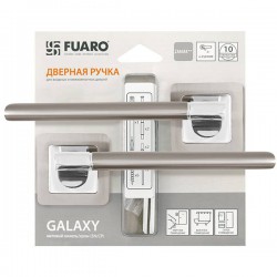 Ручка раздельная Fuaro (Фуаро) GALAXY XM/HD SN/CP-3 матовый никель/хром