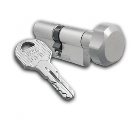 Evva ICS 82mm 36*46 ключ-вертушка (латунь,никель)