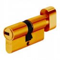 Механизм цилиндровый Abus KD6 30*40 SB ключ-вертушка