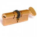 Механизм цилиндровый Mul-T-Lock 7х7 (38*33) ключ вертушка шестеренка (никель)