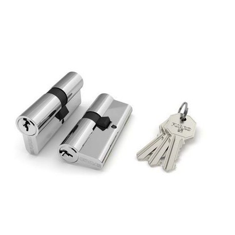 Цилиндровый механизм Fuaro (Фуаро) 100 CA 68 mm (26+10+32) CP хром 3 кл.
