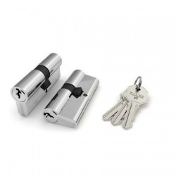 Цилиндровый механизм Fuaro (Фуаро) 100 CA 62 mm (26+10+26) CP хром 3 кл.