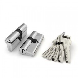 Цилиндровый механизм Fuaro (Фуаро) R600/100 mm (45+10+45) CP хром 5 кл.