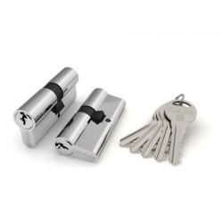 Цилиндровый механизм Fuaro (Фуаро) R300/68 mm (26+10+32) CP хром 5 кл.