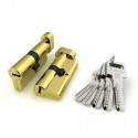 Цилиндровый механизм Fuaro (Фуаро) с вертушкой R602/60 mm (25+10+25) BBP латунь 5 кл.