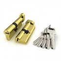 Цилиндровый механизм Fuaro (Фуаро) с вертушкой R602/90 mm (40+10+40) BBP латунь 5 кл.