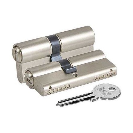 Цилиндровый механизм Kale kilit (Кале килит) 164 GN/80 (30+10+40) mm никель 3 кл.