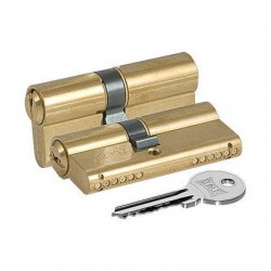 Цилиндровый механизм Kale kilit (Кале килит) 164 GN/80 (35+10+35) mm латунь 3 кл.