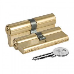 Цилиндровый механизм Kale kilit (Кале килит) 164 GN/74 (32+10+32) mm латунь 3 кл.