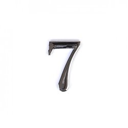 Номер на двері з цинку Larvij цифра 7 Хром (LNZ4 CP 7)