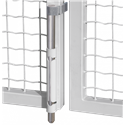 Вертикальна засувка зовнішня з алюмінієвим стрижнем Locinox RAL 6005 VSA-6005