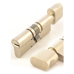 Циліндр MUL-T-LOCK MT5+ 66 мм 33x33 ключ/тумблер нікель сатин