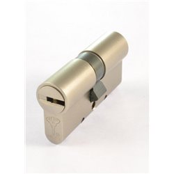 Циліндр MUL-T-LOCK MT5+ 90 мм 35x50 ключ/ключ нікель сатин