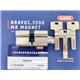 Abus Bravus 3500 MX Magnet ключ/ключ (Німеччина) 90 мм 30х60