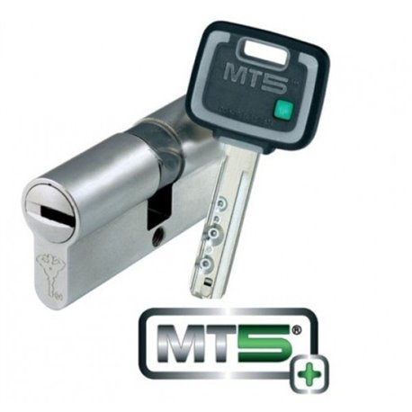 Циліндр Mul-T-Lock MT5+ 100мм.(40х60) ключ-ключ (матовий хром) (91578)