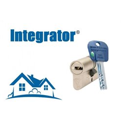 Циліндр Mul-T-Lock INTEGRATOR 110мм (50х60) ключ/ключ нікель-сатин 5 ключів