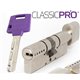 Циліндр Mul-T-Lock ClassicPro 90мм (35х55Т) ключ/тумблер нікель-сатин 3 ключа