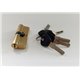Циліндр Avers DM-80(35/45)-G-ключ-ключ