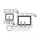 Дверна петля Simonswerk Siku 3D K 3135, 120 kg, 18-22 mm, RAL 7016, антрацит