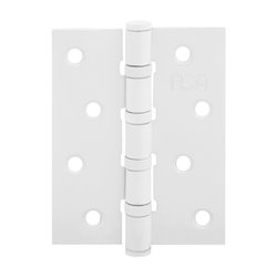 Петля RDA 100*3*2,5 (4 подш, сталь) білий White (49126)