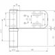 Дверна петля Simonswerk Siku 3D K 3335, 120 kg, Н9, коричневий