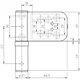 Дверна петля Simonswerk Siku 3D K 4145, 120 kg, 2TLG, F1, срібло