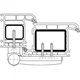 Дверна петля Simonswerk Siku 3D K 3335, 120 kg, RAL 9016, білий