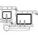 Петля дверна 120 кг Simonswerk K3135 (18-22мм) RAL 7016 антрацит