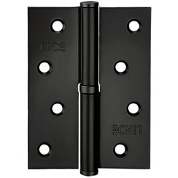 Петля для дверей знімна ліва Linde H - 100L Чорна (H-100L BLACK)