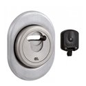 Протектор DISEC MAGNETIC_3G 3GDM LEVER_KEY OVAL 15мм Нерж.сталь_мат 3клас IT O/K KM0P3G Зовнішній